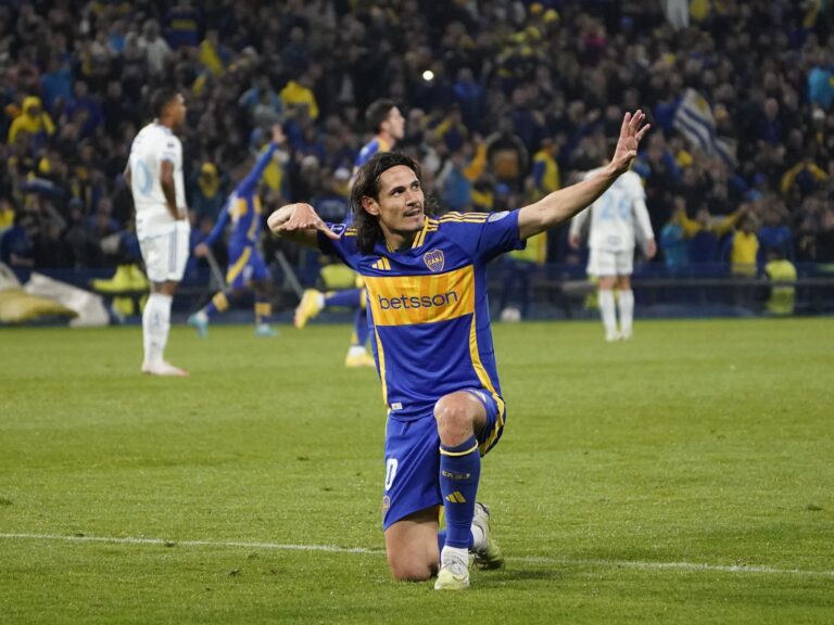 Cavani metió ante Cruzeiro otro flechazo goleador y Boca irá a Brasil con la diferencia mínima para soñar con la Copa Sudamericana