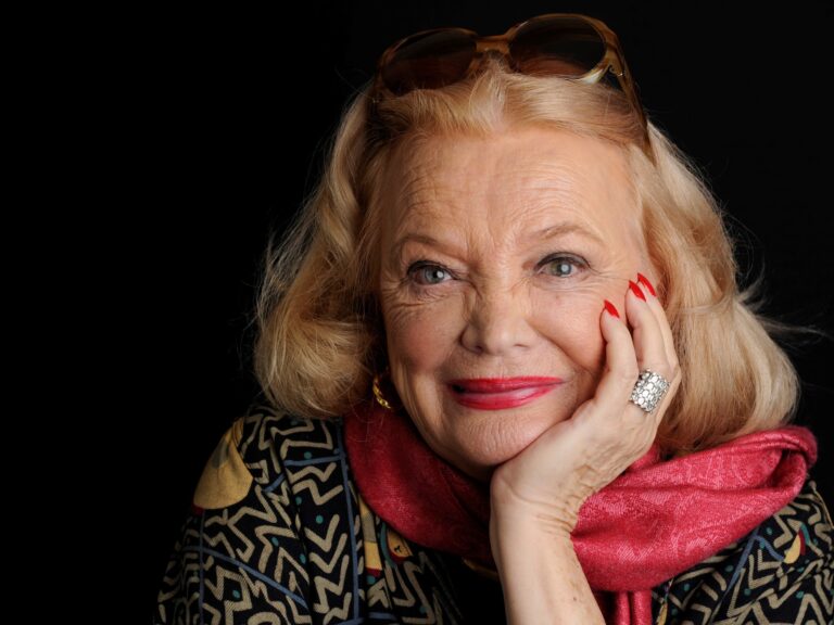 Murió Gena Rowlands, una legendaria estrella del cine a quien Fito Páez le declaró su amor en uno de sus grandes hits