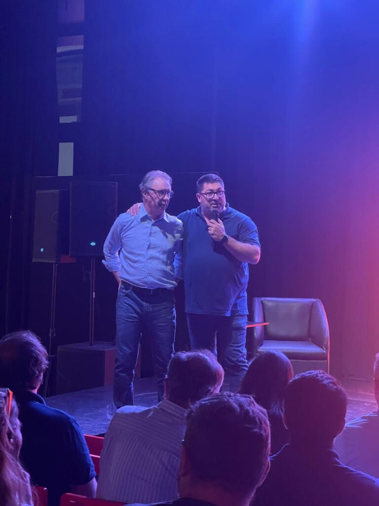 Rubén Magnano en Zárate por los 20 Años de Grupo Di Battista