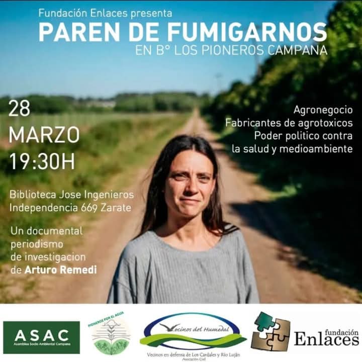 📢 Fundación Enlaces presenta: «Paren de Fumigarnos» 🌱🎥