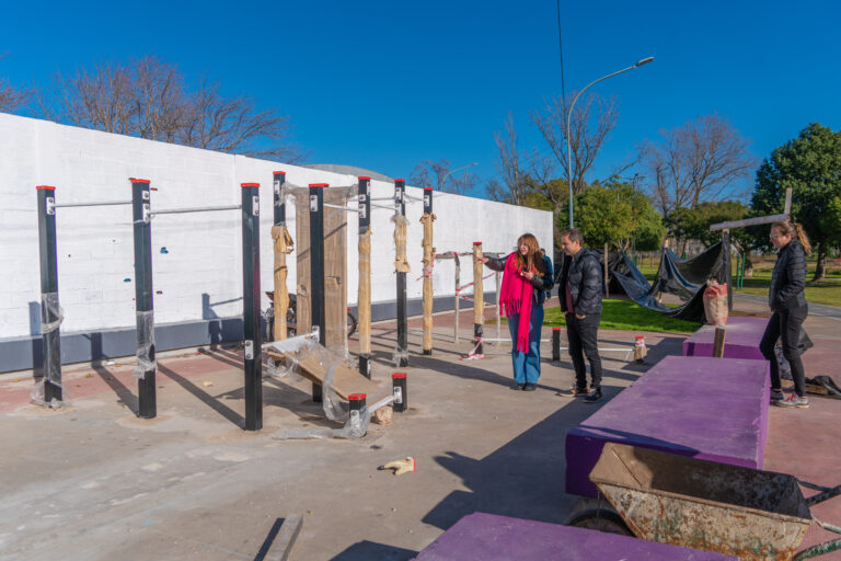 La Plaza de las Carretas tendrá una estación de Calistenia