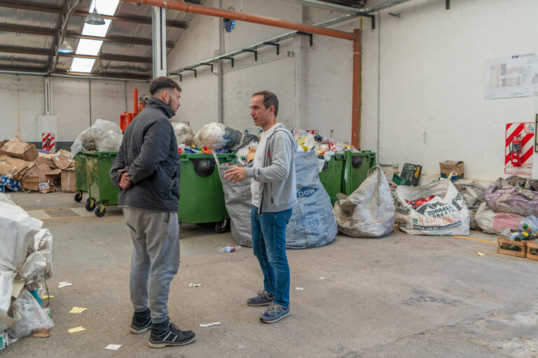 Abella resaltó el rol del Centro Municipal de Reciclaje en la reducción de residuos sólidos urbanos y la economía circular