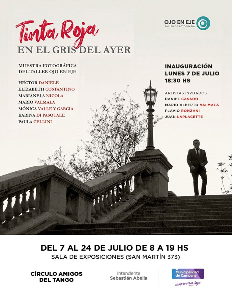 El Salón de Exposición del Edificio 6 de Julio recibe una muestra fotográfica de tango