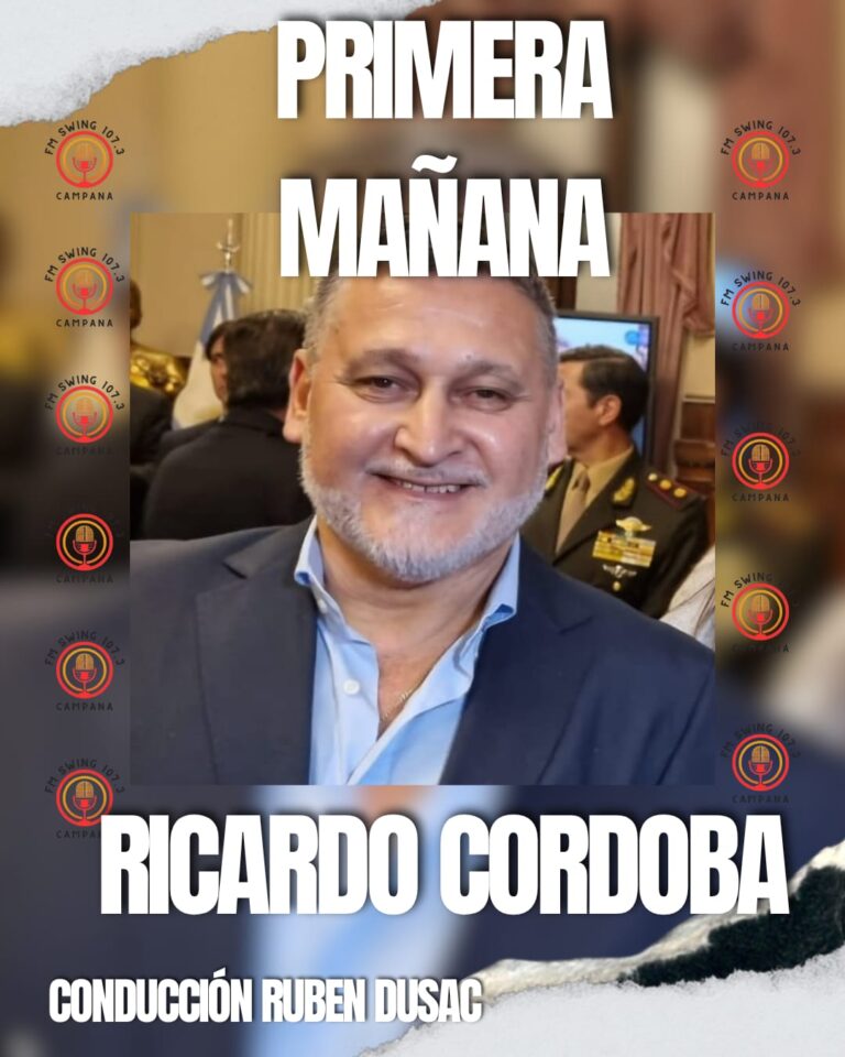 Ricardo Córdoba: La Politica en Campana donde  hay sectores que acordaron por obligación