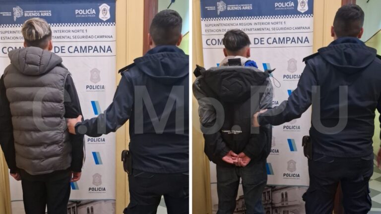 El CIMoPU los captó en pleno robo y fueron detenidos tras una intensa persecución