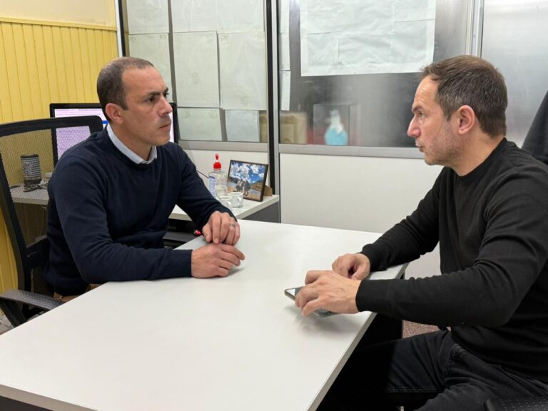 Abella se reunió con el Jefe del PAMI Campana