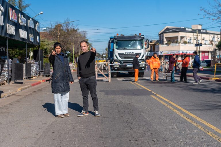 El Municipio puso en marcha un nuevo plan de bacheo en el casco urbano