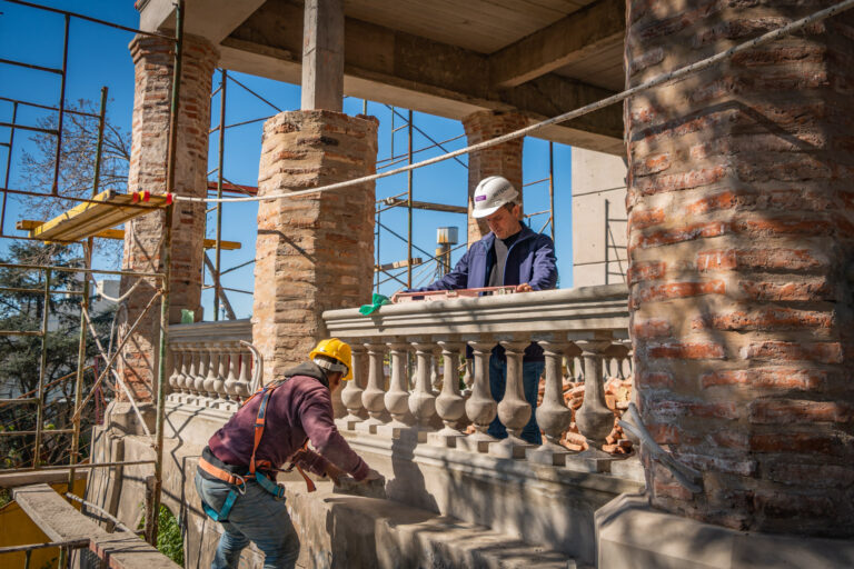 El Municipio sigue adelante con la obra de reconstrucción de la Casa de los Costa