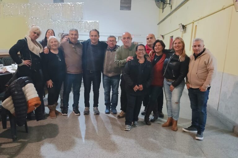 El Intendente se reunió con la sociedad de fomento del barrio 9 de Julio