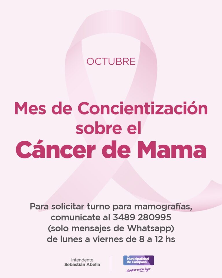Durante octubre, el hospital municipal intensificará la realización de mamografías gratuitas