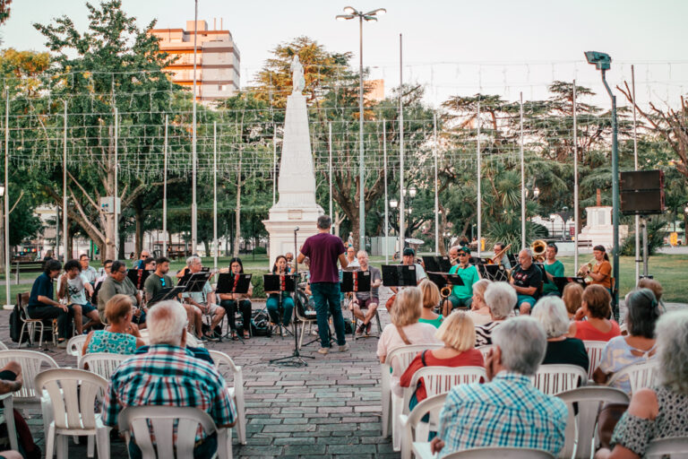 Regresan los ensayos al aire libre de la Banda Municipal de Música