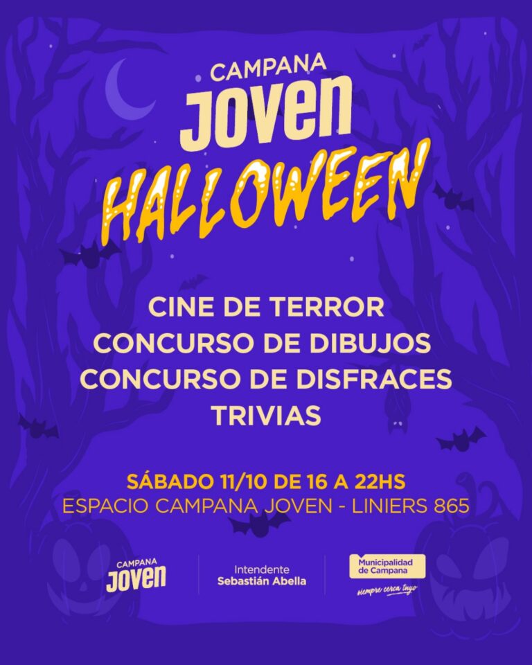 Campana Joven celebrará Halloween con una jornada de terror y diversión