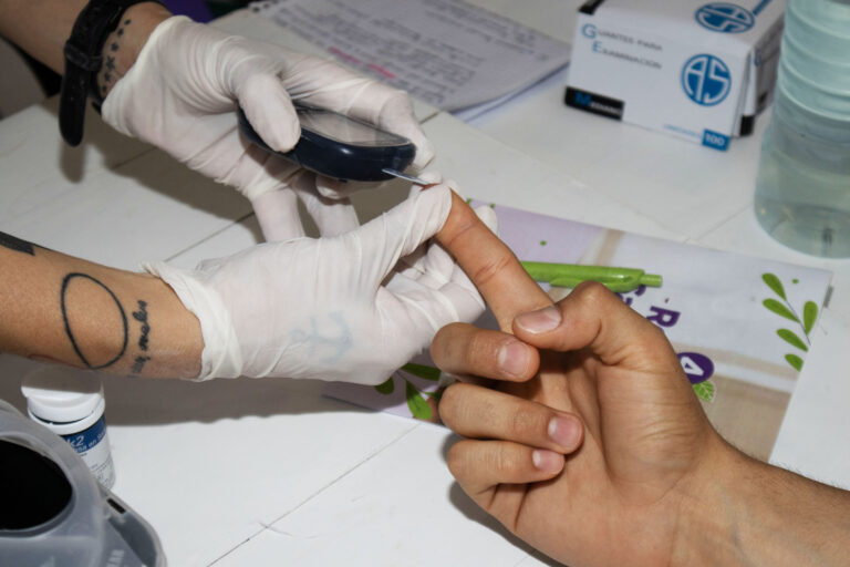 Vecinos participaron de una jornada de concientización sobre la Diabetes