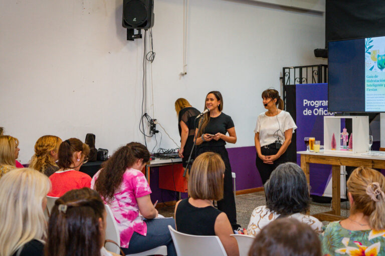 Se realizó con gran éxito la master class sobre fiestas saludables, la última del año