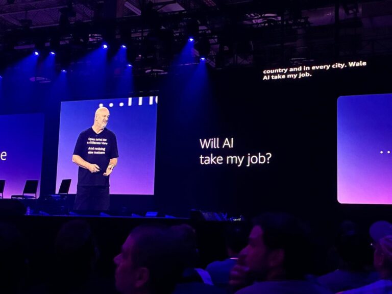 «¿La nueva AI agéntica se va a quedar con tu trabajo? Bueno, quizás», el desafío del que casi nadie habló durante la mega convención de Amazon