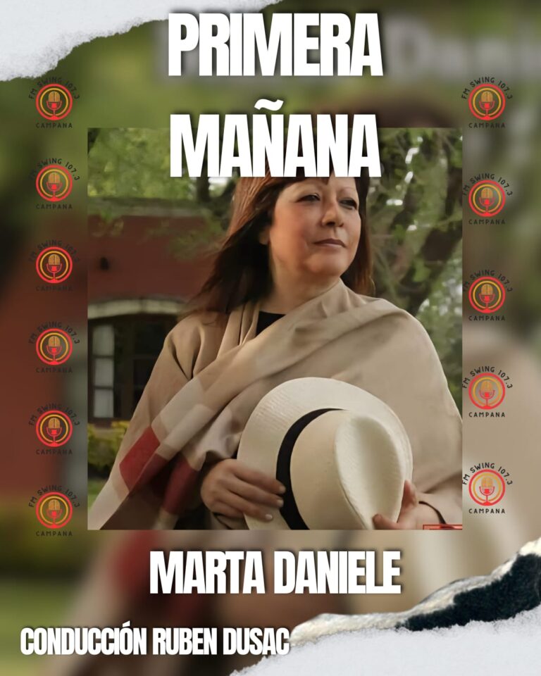 Marta Daniele: Sus 40 años con la música popular