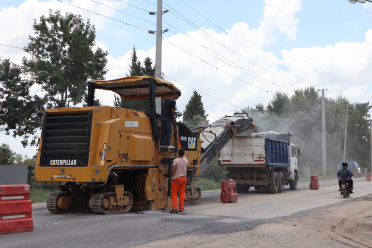 Abella: “Con la reconstrucción de la Ruta 4, estamos dando una solución definitiva al tránsito del corredor”
