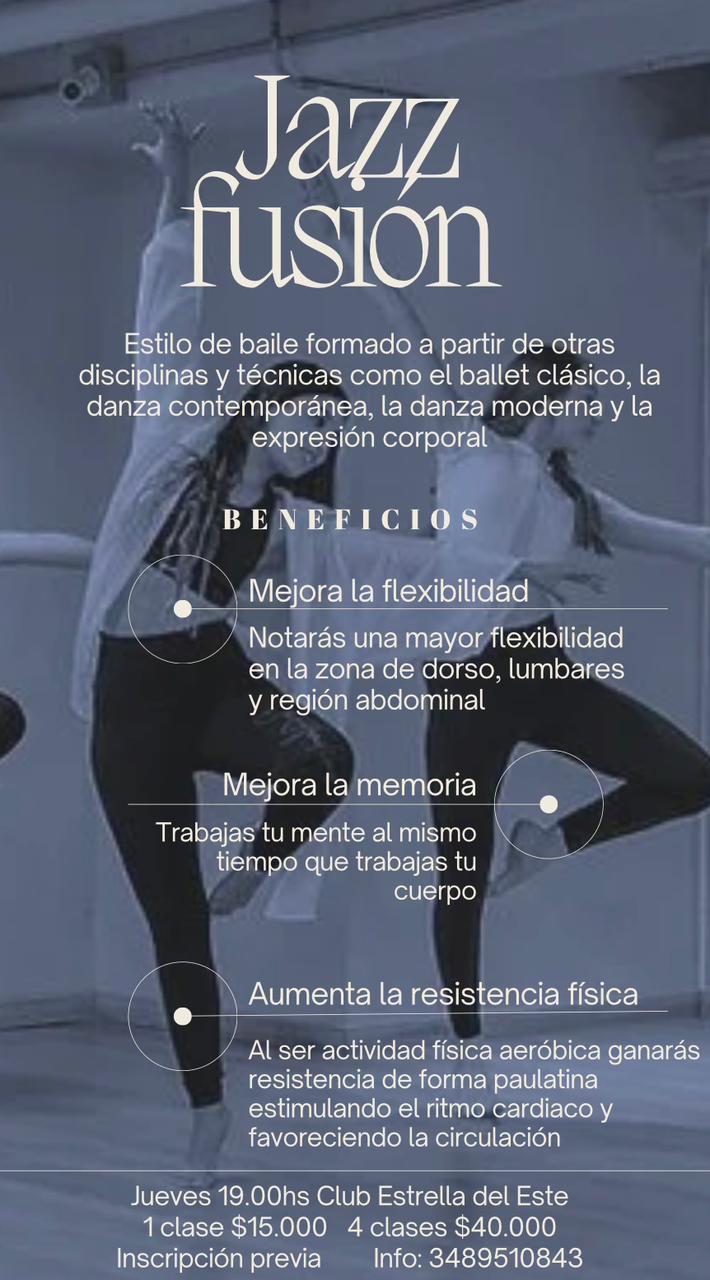 Clases de Jazz Fusión en Campana!