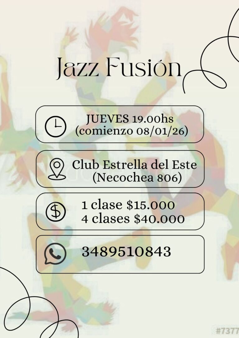 Clases de Jazz Fusión.