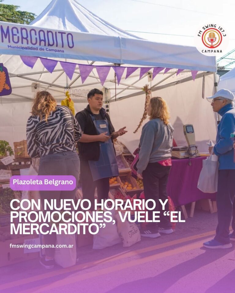 Con nuevo horario y promociones, vuele “El Mercardito”
