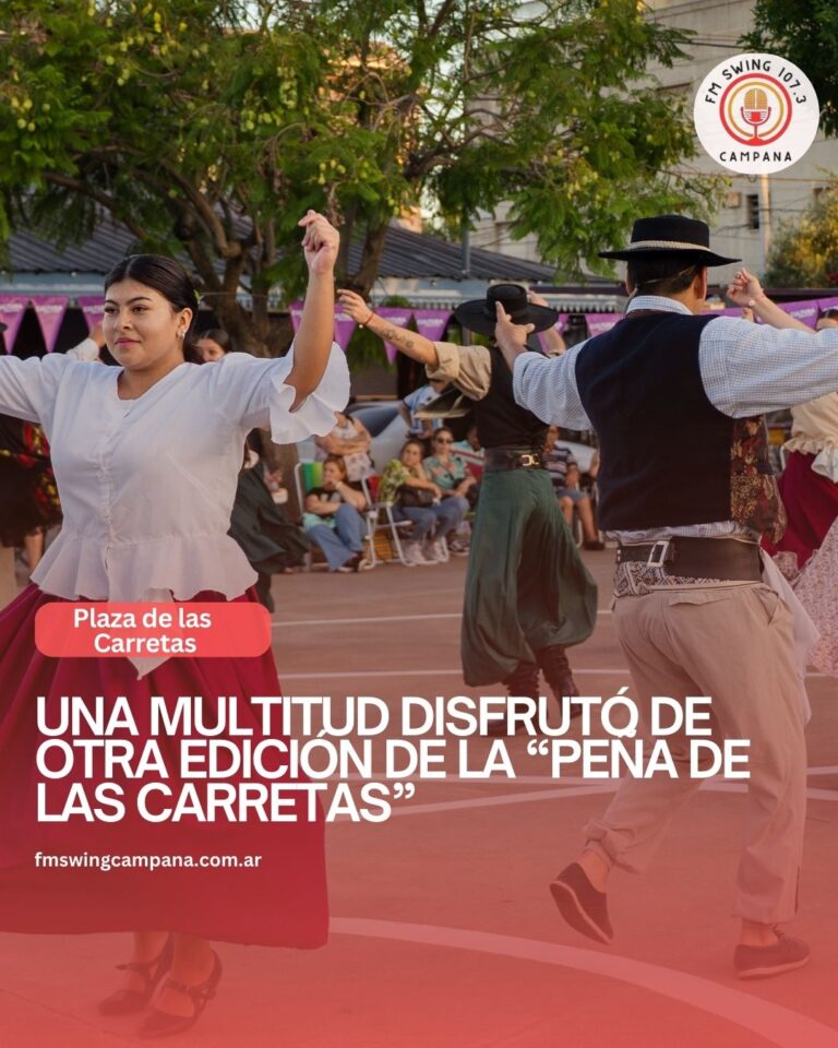 Una multitud disfrutó de otra edición de la “Peña de las Carretas”