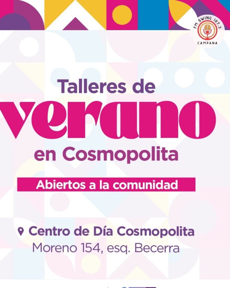 Con talleres de verano, el Centro de Día Cosmopolita abre sus puertas a los vecinos