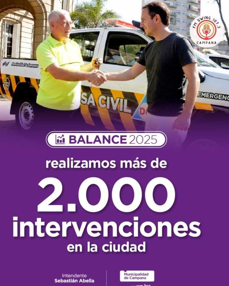 Defensa Civil superó las 2.000 intervenciones durante 2025