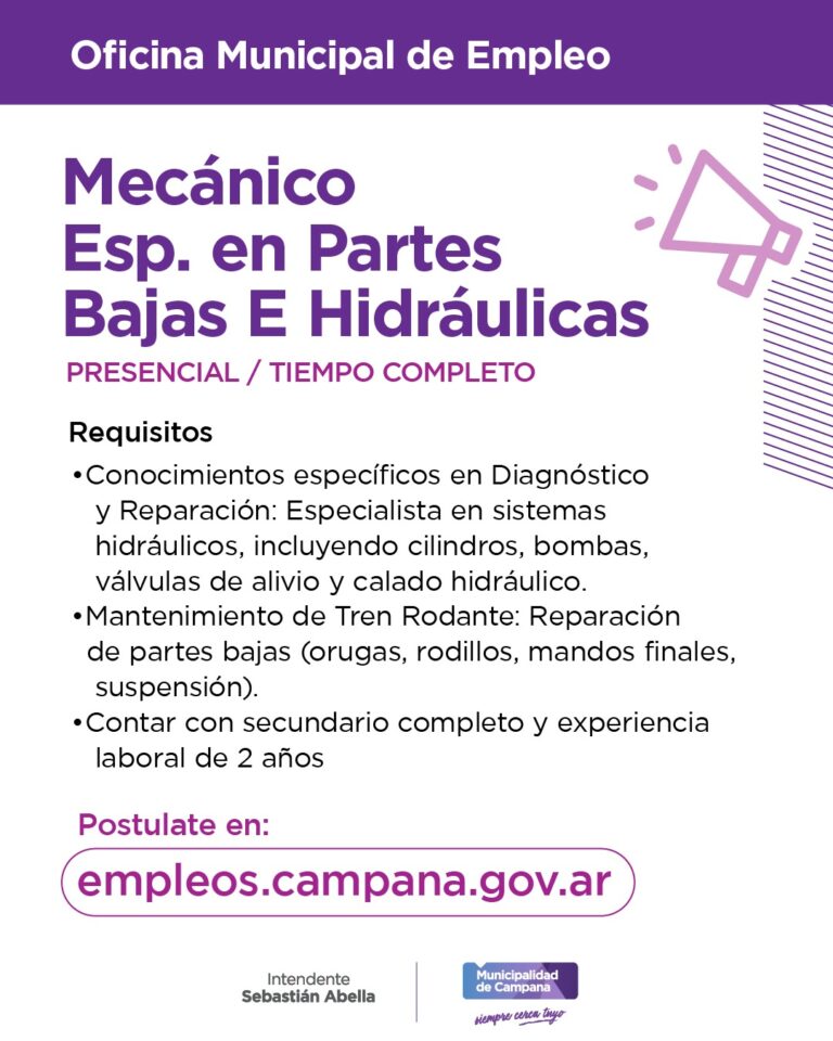 El Portal de Empleo del Municipio cuenta con nuevas ofertas de trabajo