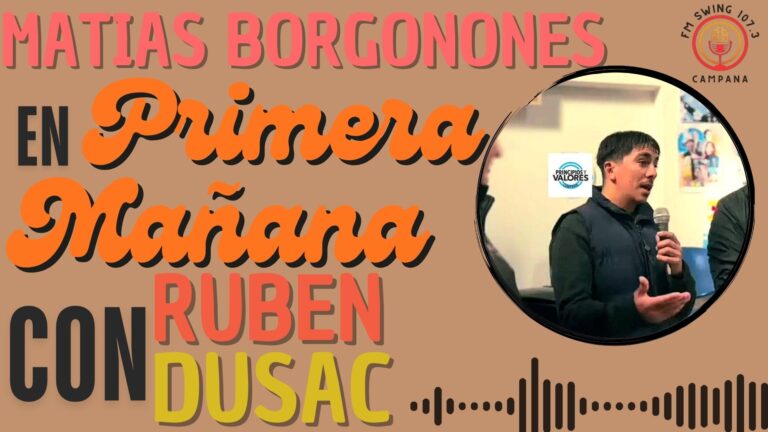Matias Borgonone : Hoy Campana esta linda , pero no hay trabajo – Nota Completa.