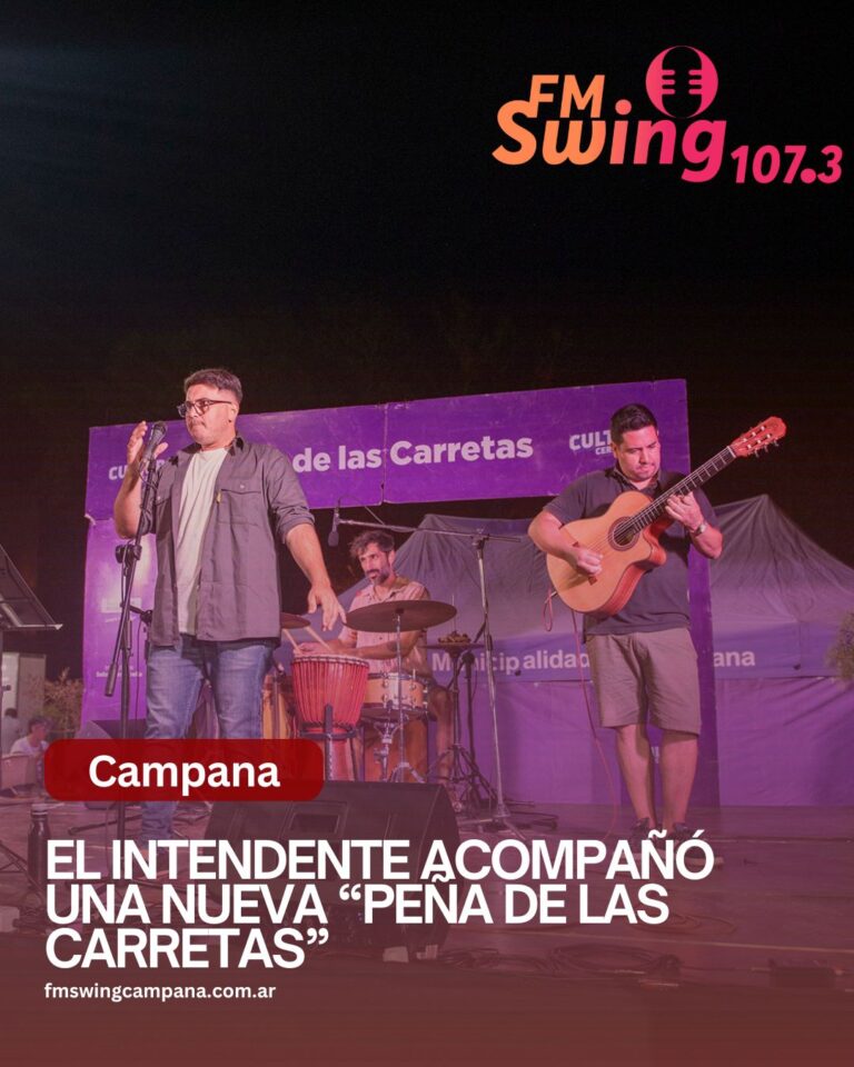 El Intendente acompañó una nueva “Peña de las Carretas”