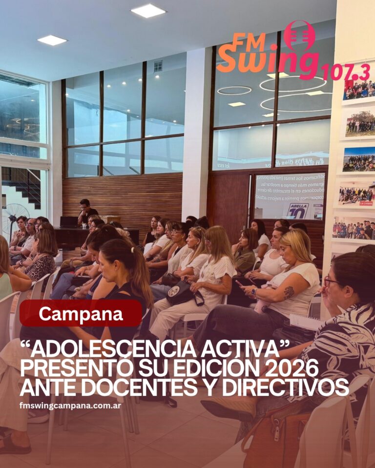 “Adolescencia Activa” presentó su edición 2026 ante docentes y directivos