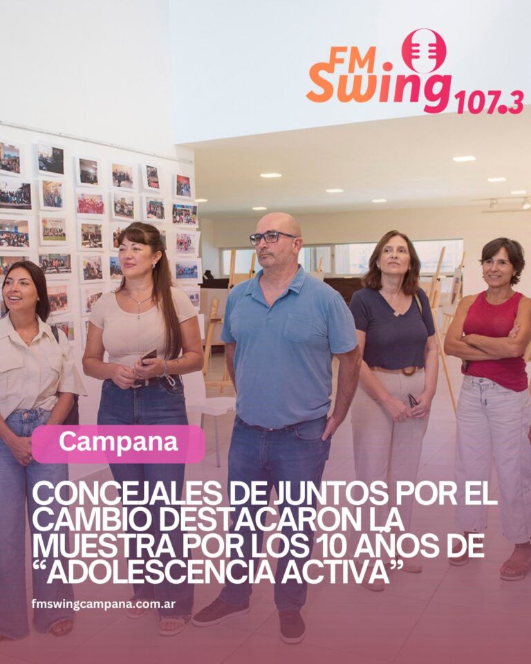 Concejales de Juntos por el Cambio destacaron la muestra por los 10 años de “Adolescencia Activa”