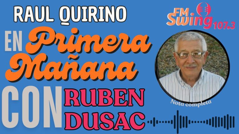 Raul Quirino : Leyes de la época del terrorismo de Estado siguen vigente.