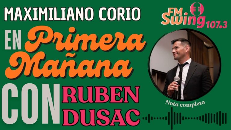 Maxi Corio : Para el Kirchnerismo todo esta mal