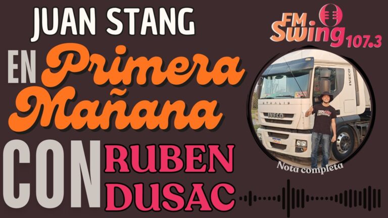 Juan Stang : Nos cuenta como se desarrollará el encuentro de Camiones en Campana