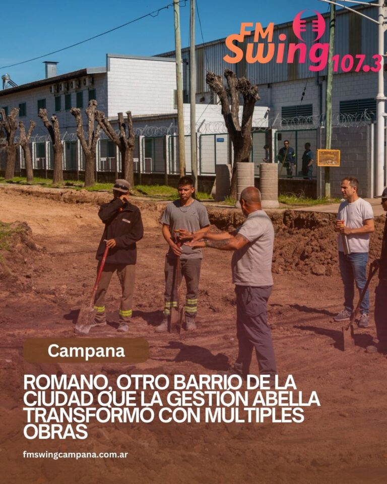 Romano, otro barrio de la ciudad que la gestión Abella transformó con múltiples obras