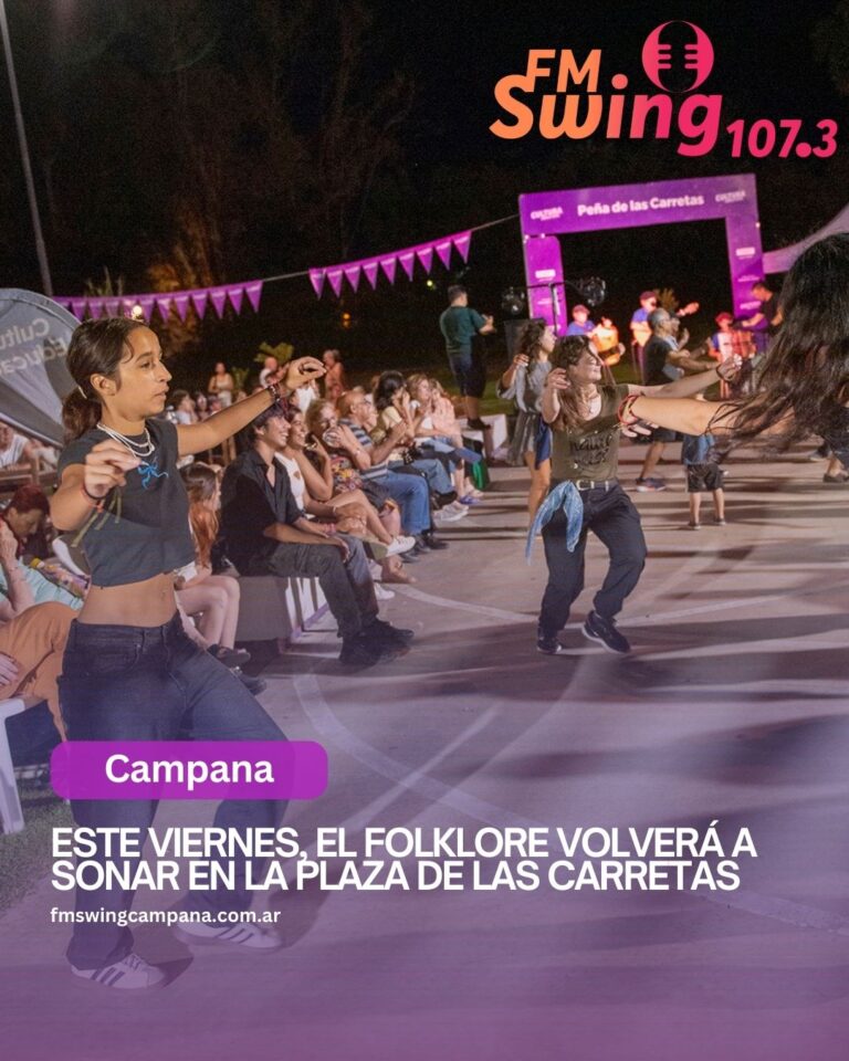 Este viernes, el folklore volverá a sonar en la Plaza de las Carretas