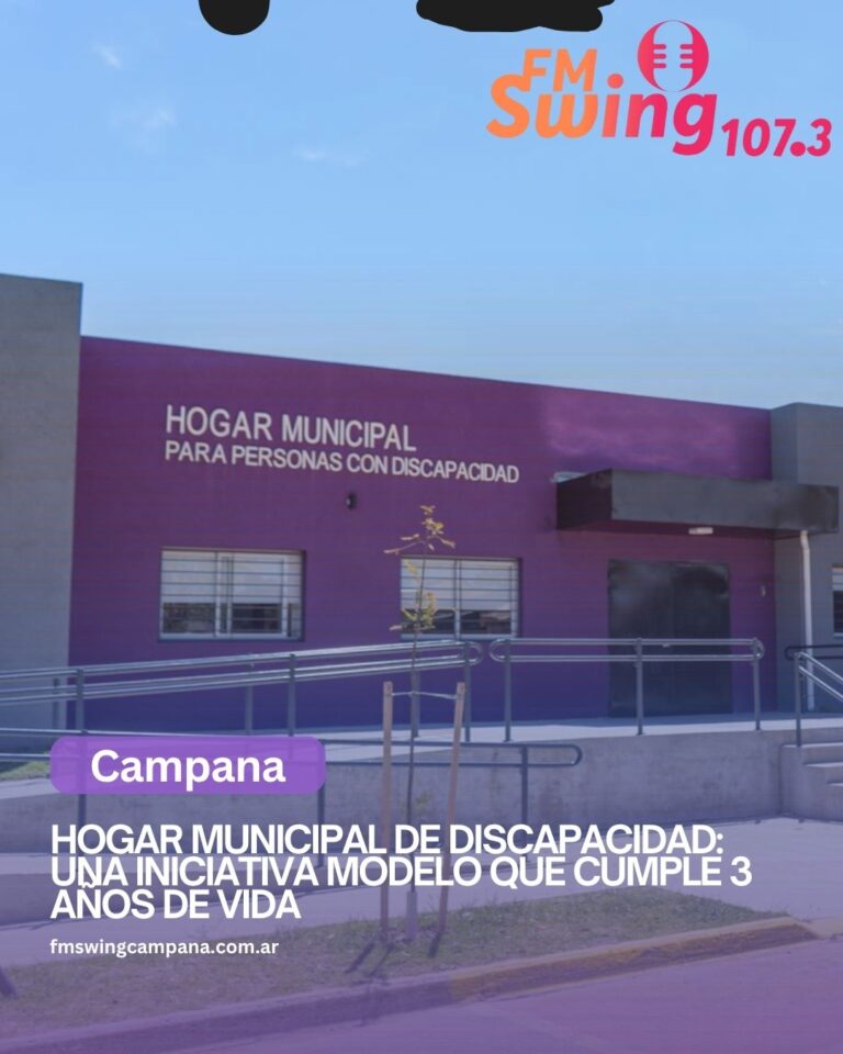 Hogar Municipal de Discapacidad: una iniciativa modelo que cumple 3 años de vida