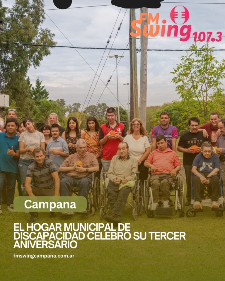 El Hogar Municipal de Discapacidad celebró su tercer aniversario