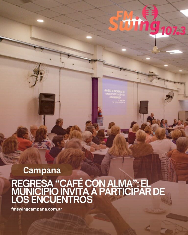 Regresa “Café con ALMA”: el Municipio invita a participar de los encuentros
