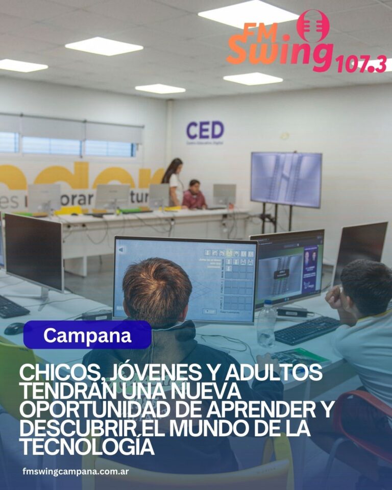 Chicos, jóvenes y adultos tendrán una nueva oportunidad de aprender y descubrir el mundo de la tecnología