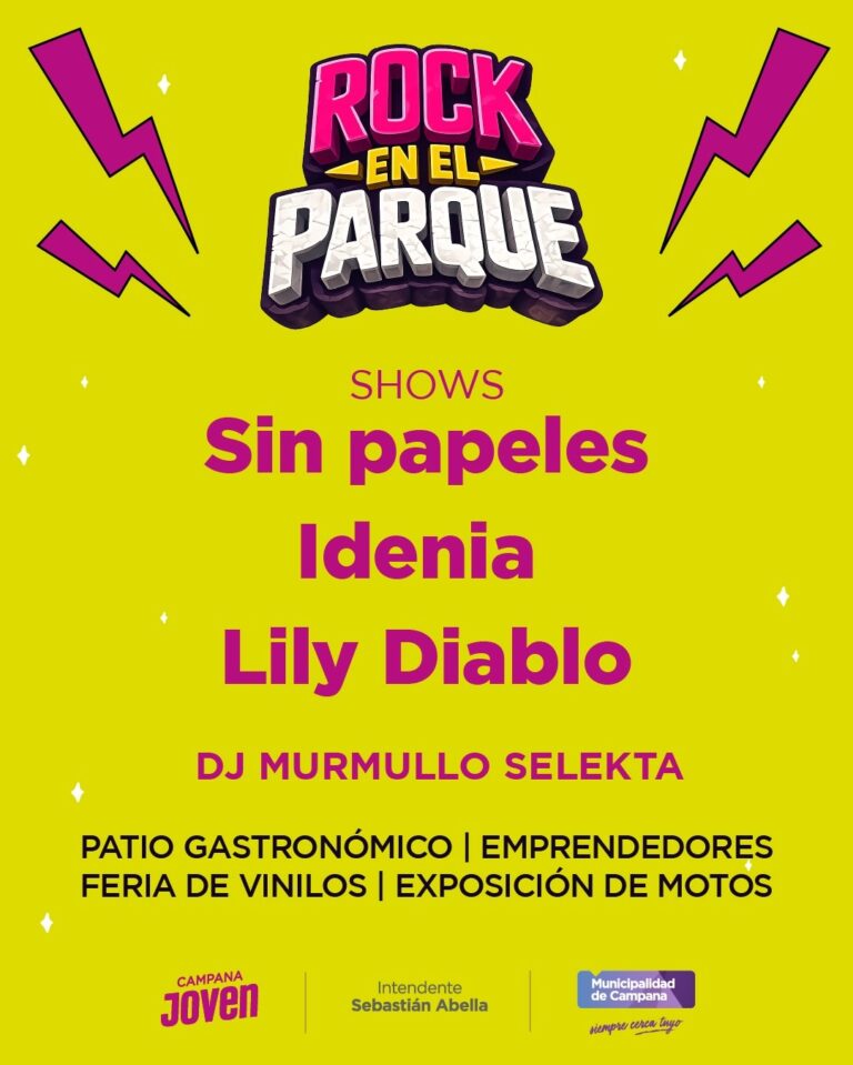 Viernes de rock en el Parque Urbano