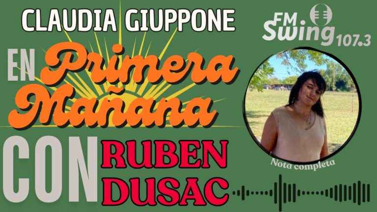 Claudia Giuppone : Nos desarmaron la cerradura de la puerta de entrada a la Radio ( F.M.Simple )