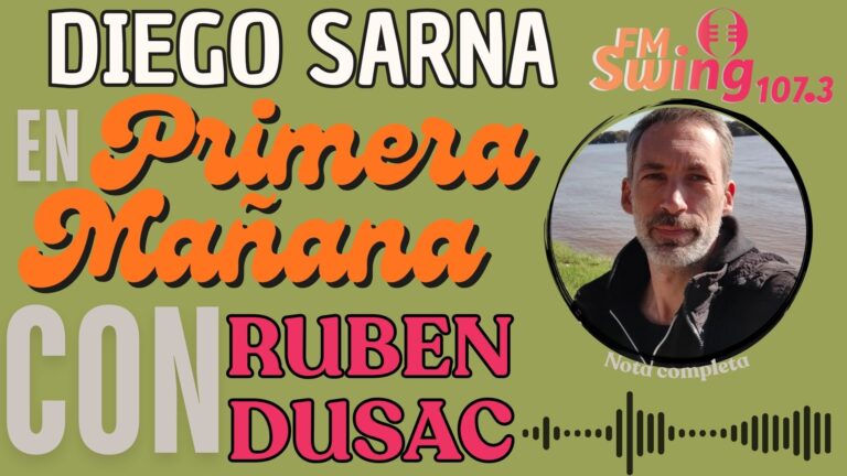 Diego Sarna: Campana es maravilloso en obras públicas y Servicios. En La cumbresita las tasas e impuestos son costosos