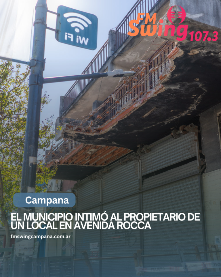 El Municipio intimó al propietario de un local en avenida Rocca