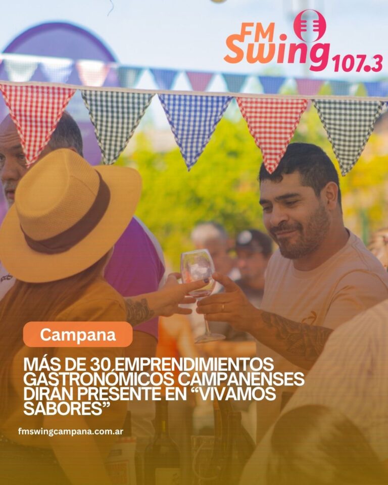Más de 30 emprendimientos gastronómicos campanenses dirán presente en “Vivamos Sabores”