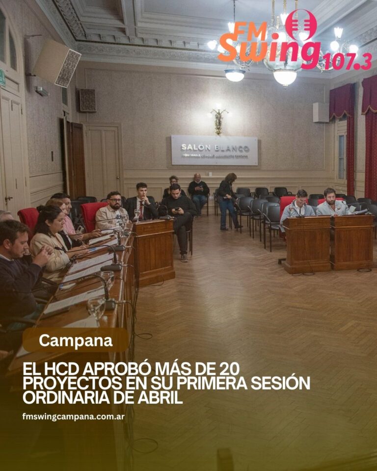 El HCD aprobó más de 20 proyectos en su primera sesión ordinaria de abril