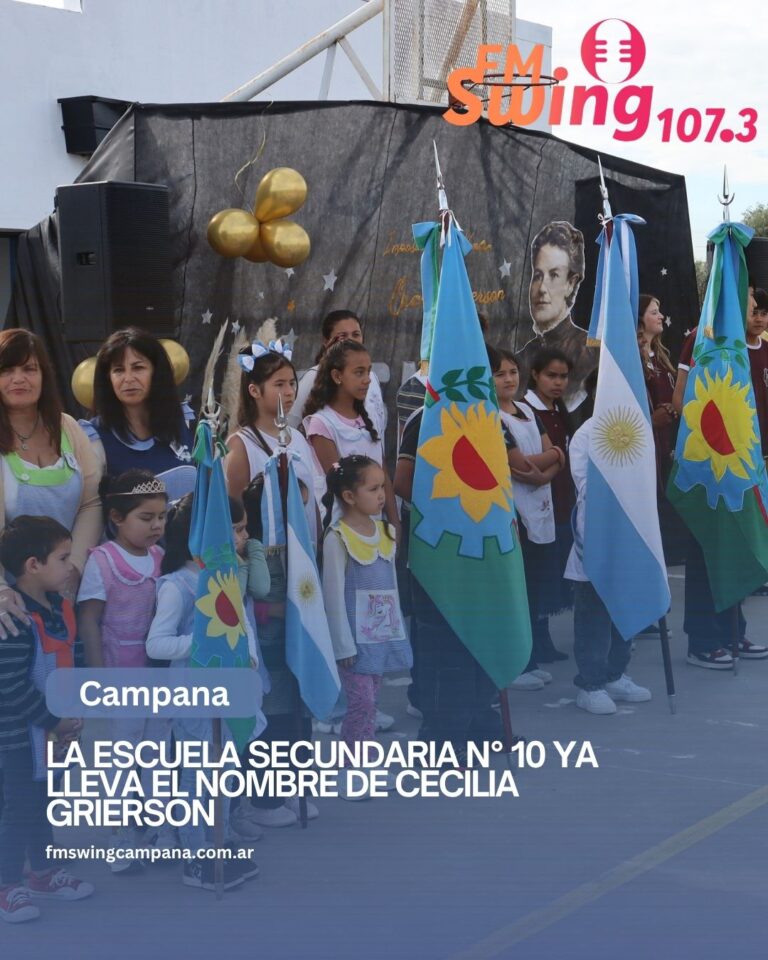 La Escuela Secundaria N° 10 ya lleva el nombre de Cecilia Grierson
