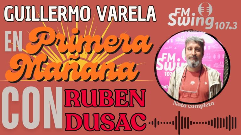 Guillermo Varela : La movilización no tuvo el éxito esperado . El ajuste en la Provincia de Bs As es parecida a la de Milei. Cristina debe estar libre