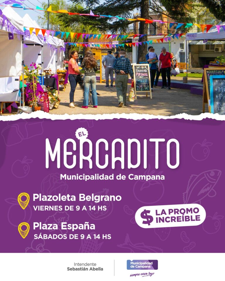 “El Mercadito” regresa este viernes y sábado con nuevas promociones